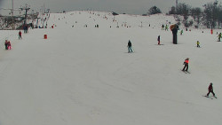 Sjezdovka skiareálu Hlubočky