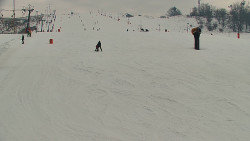 Sjezdovka skiareálu Hlubočky