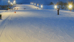 Sjezdovka skiareálu Hlubočky