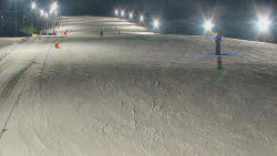 Sjezdovka skiareálu Hlubočky