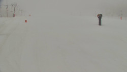 Sjezdovka skiareálu Hlubočky