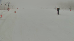 Sjezdovka skiareálu Hlubočky