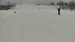 Sjezdovka skiareálu Hlubočky