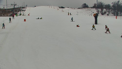 Sjezdovka skiareálu Hlubočky