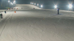 Sjezdovka skiareálu Hlubočky