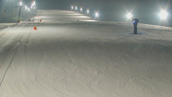 Sjezdovka skiareálu Hlubočky