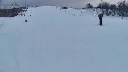 Sjezdovka skiareálu Hlubočky