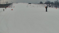 Sjezdovka skiareálu Hlubočky