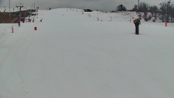 Sjezdovka skiareálu Hlubočky