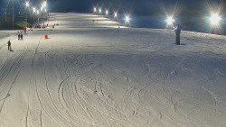 Sjezdovka skiareálu Hlubočky