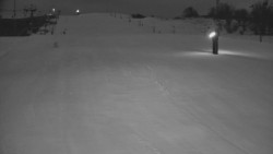 Sjezdovka skiareálu Hlubočky