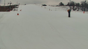 Skiareál Hlubočky - Sjezdovka skiareálu Hlubočky - 28.1.2026 v 08:45