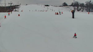 Skiareál Hlubočky - Sjezdovka skiareálu Hlubočky - 28.1.2026 v 09:15