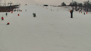 Skiareál Hlubočky - Sjezdovka skiareálu Hlubočky - 28.1.2026 v 10:45 Skiareál Hlubočky - Sjezdovka skiareálu Hlubočky - 28.1.2026 v 10:45