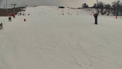 Sjezdovka skiareálu Hlubočky