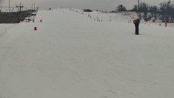 Sjezdovka skiareálu Hlubočky