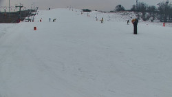 Sjezdovka skiareálu Hlubočky