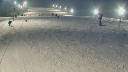 Sjezdovka skiareálu Hlubočky