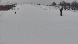 Sjezdovka skiareálu Hlubočky