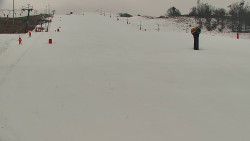 Sjezdovka skiareálu Hlubočky