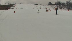 Sjezdovka skiareálu Hlubočky