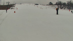 Sjezdovka skiareálu Hlubočky