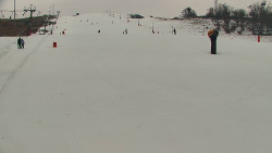 Sjezdovka skiareálu Hlubočky