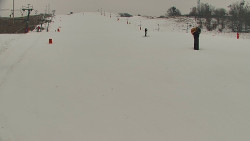 Sjezdovka skiareálu Hlubočky