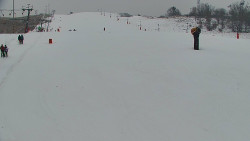 Sjezdovka skiareálu Hlubočky