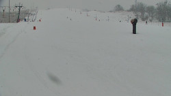 Sjezdovka skiareálu Hlubočky