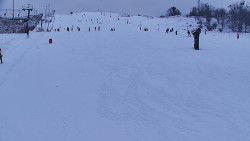 Sjezdovka skiareálu Hlubočky