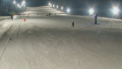 Sjezdovka skiareálu Hlubočky