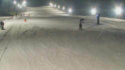 Sjezdovka skiareálu Hlubočky