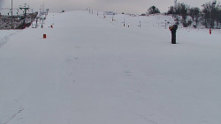 Sjezdovka skiareálu Hlubočky