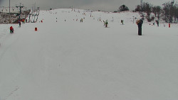 Sjezdovka skiareálu Hlubočky