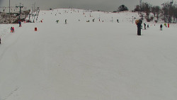 Sjezdovka skiareálu Hlubočky