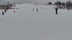 Sjezdovka skiareálu Hlubočky