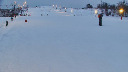Sjezdovka skiareálu Hlubočky