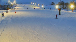 Sjezdovka skiareálu Hlubočky