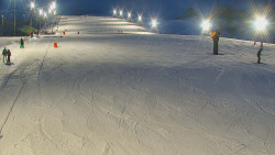 Sjezdovka skiareálu Hlubočky