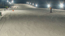 Sjezdovka skiareálu Hlubočky