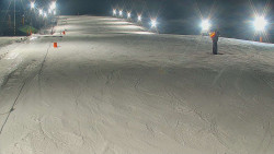 Sjezdovka skiareálu Hlubočky