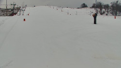 Sjezdovka skiareálu Hlubočky