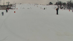 Sjezdovka skiareálu Hlubočky