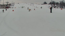 Sjezdovka skiareálu Hlubočky