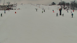 Sjezdovka skiareálu Hlubočky