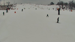 Sjezdovka skiareálu Hlubočky