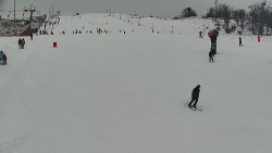 Sjezdovka skiareálu Hlubočky