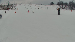 Sjezdovka skiareálu Hlubočky