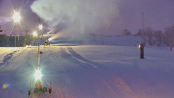 Sjezdovka skiareálu Hlubočky